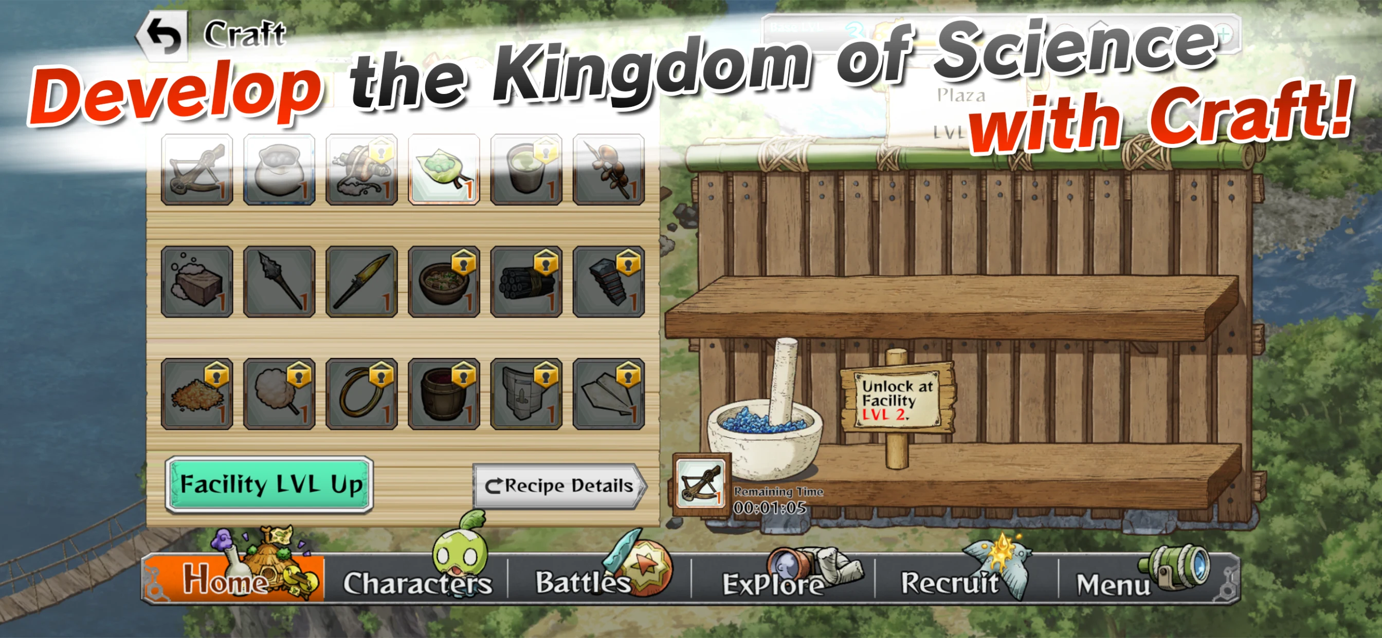 Dr. STONE BATTLE CRAFT screenshot