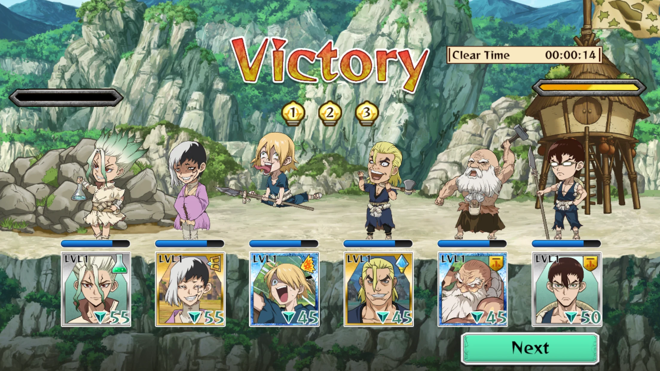 Dr. STONE BATTLE CRAFT screenshot