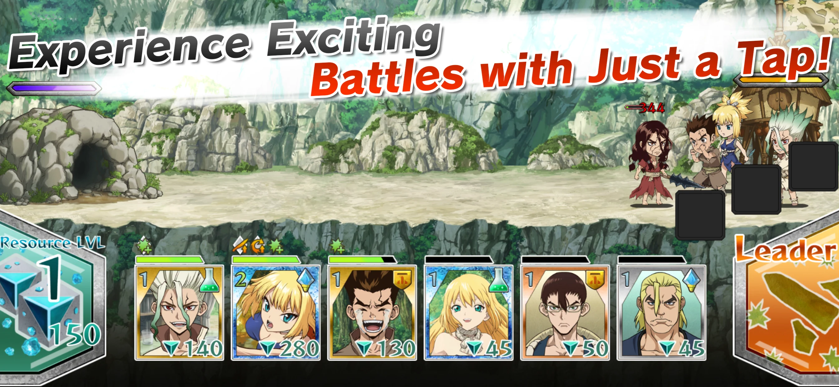 Dr. STONE BATTLE CRAFT screenshot